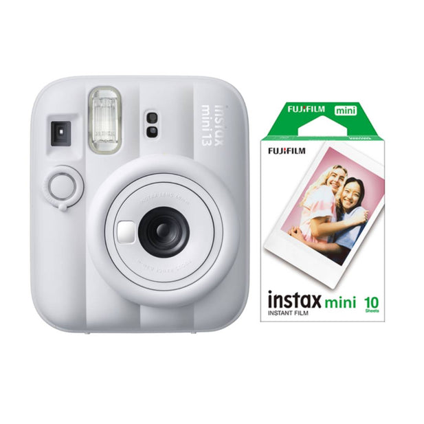 Kit Cámara Instantánea Instax Mini 13 Blanca + Film 10