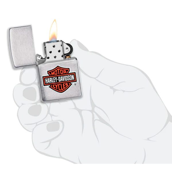 ZIPPO HARLEY-DAVIDSON 200 HD H252 HRLY DVD LOGO