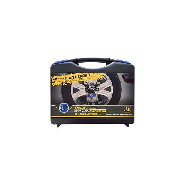 KIT ANTIRROBO PARA AUTO ODIS candado y cadena