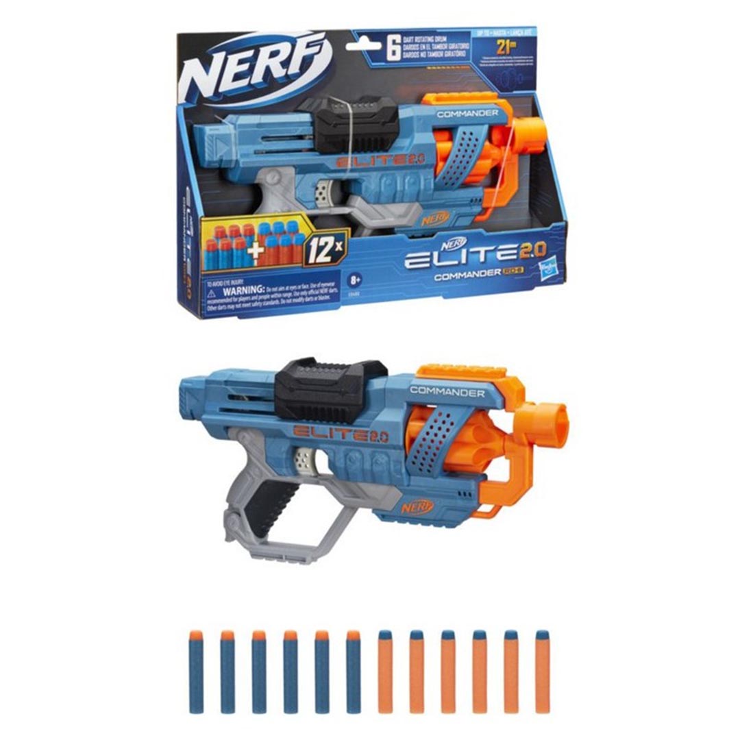 NERF ELITE 2.0 COMMANDER RD-6