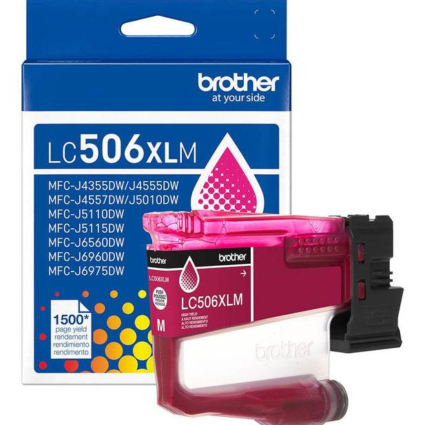 CARTUCHO BROTHER LC506XL MAGENTA