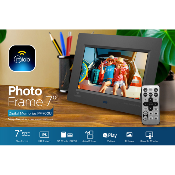 Marco Fotográfico Digital  7" Mlab ( 9590 )