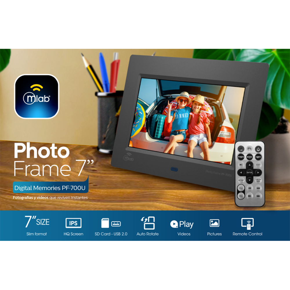 Marco Fotográfico Digital  7" Mlab ( 9590 )