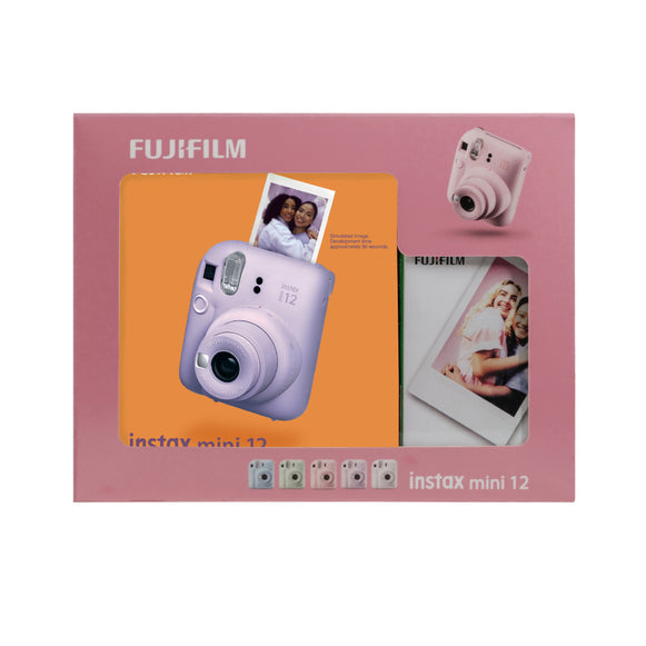 Kit Instax Mini 12 Lila + 10 Film Fujifilm