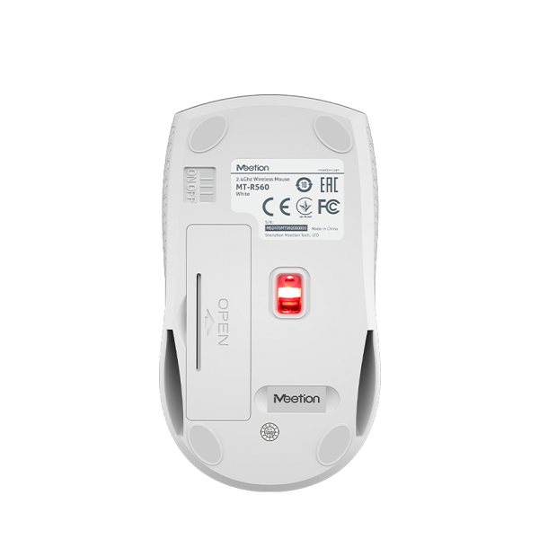 Mouse Meetion Inalámbrico R560 BLANCO