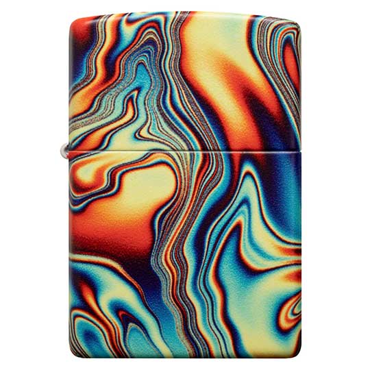 ZIPPO 48612 COLORFUL SWIRL PATTERN