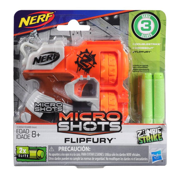NERF MICROSHOTS ZOMBIE STRIKE FLIPFURY