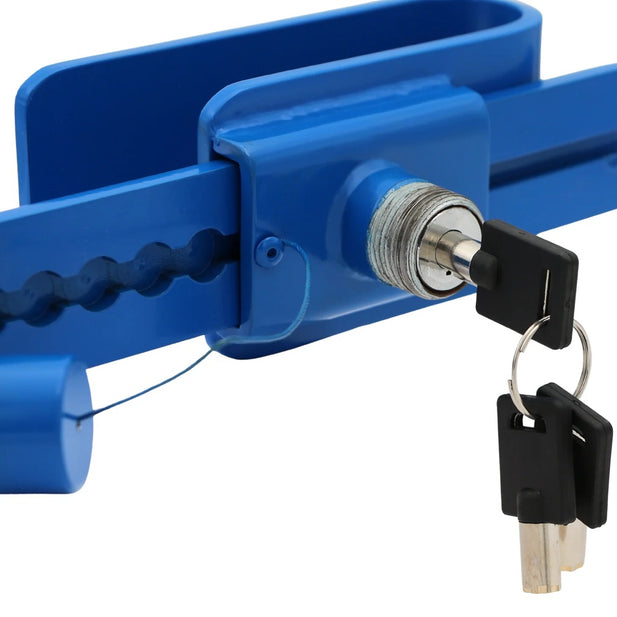 CANDADO PARA CONTENEDOR T6200 NEGRO-AZUL ODIS