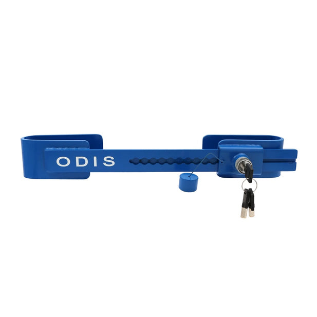 CANDADO PARA CONTENEDOR T6200 NEGRO-AZUL ODIS