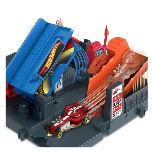 ESTACION DE GASOLINA HOT WHEELS HMD53 HKX45