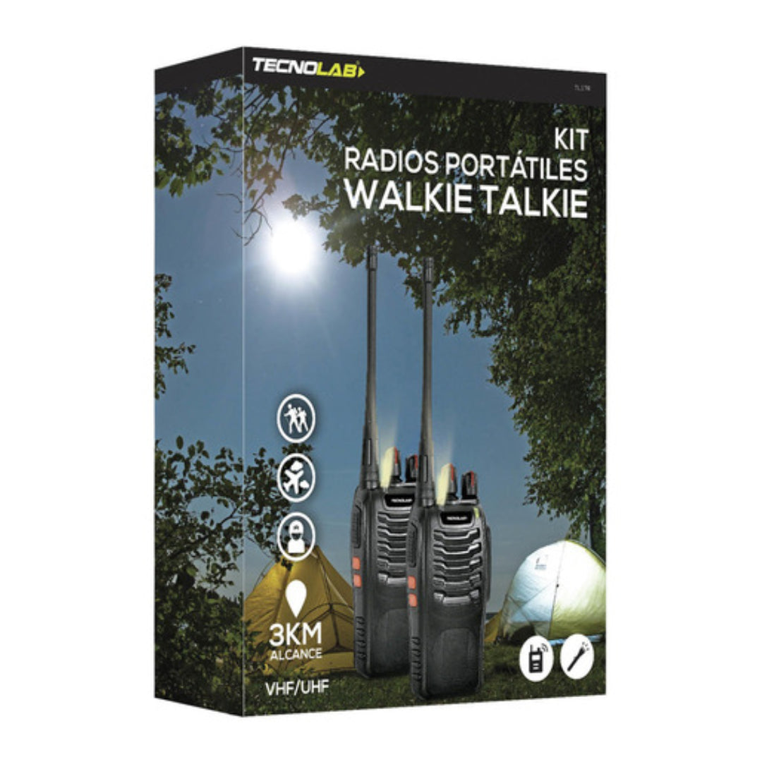 Radio Par Intercomuniocador 16 Canales Tecnolab TL178