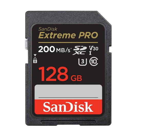 SANDISK TARJETA DE MEMORIA SD 128GB EXTREME PRO 200MB/S SANDISK SDSDXXD-128G-GN4IN