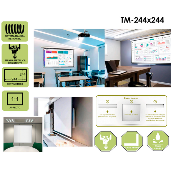 TELON MURAL 244 X 244 Cms