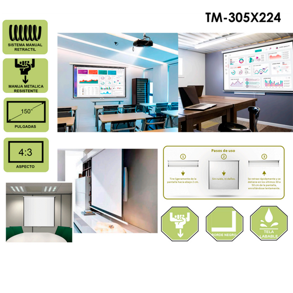 TELON MURAL 305 X 224 Cms