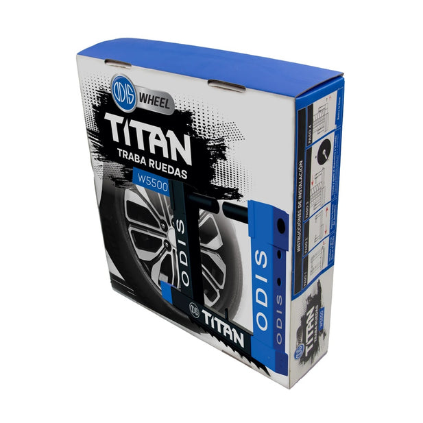Traba Rueda Odis Titan W5500 Para Vehículos Azul- Negro