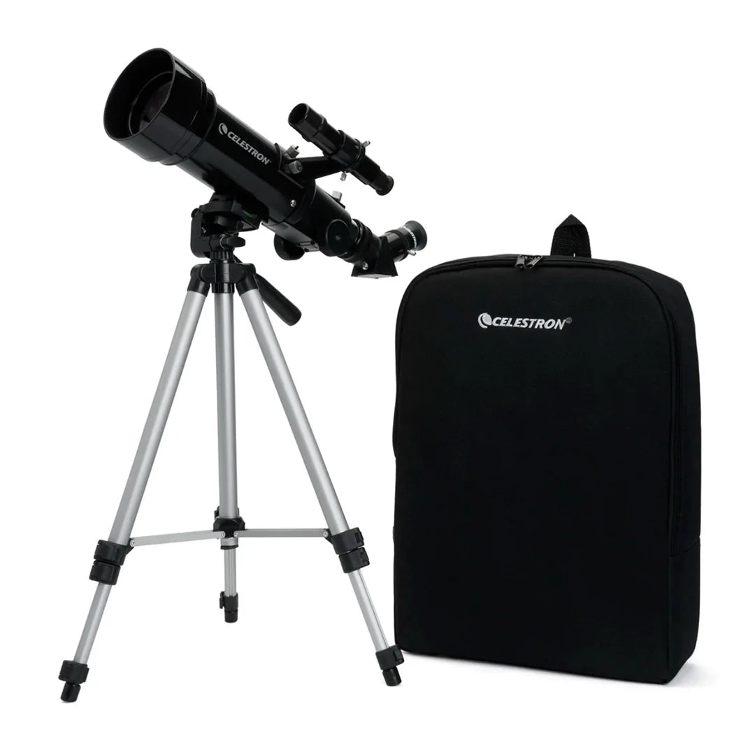 Telescopio Celestron Travel Scope 70 Refractor 70mm F/5.7 Portátil con Mochila