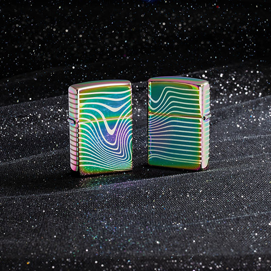 ZIPPO 48775 WAVY PATTERN DESIGN