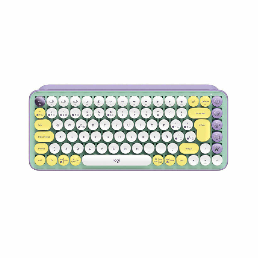 TECLADO INAL. MECANICO EMOJIS POP KEYS ESPAÑOL LOGITECH 920-010715