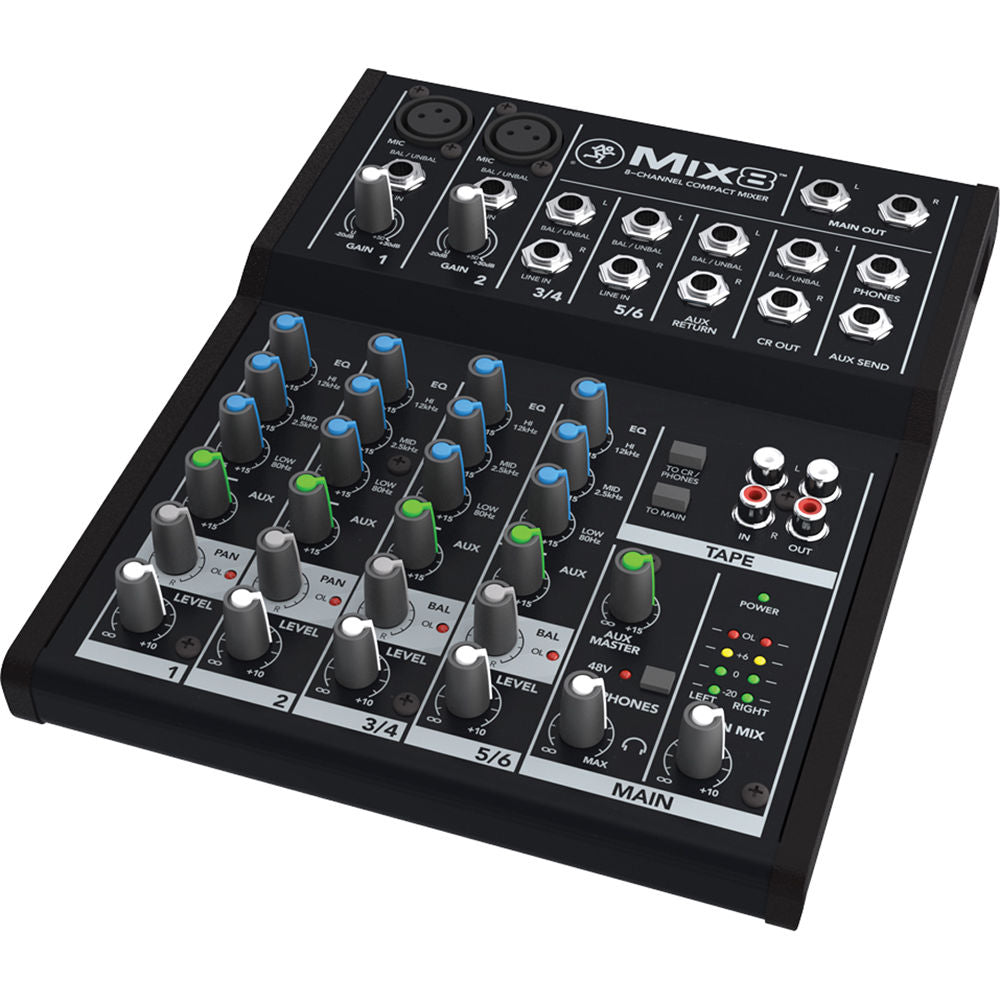 Mesa Mixer Analoga Mix 8 Canales MACKIE