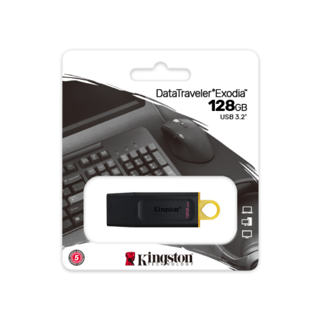 Pendrive 128GB 3.2 EXODIA KINGSTON