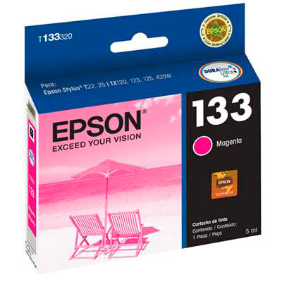 Tinta Epson 133 Magenta