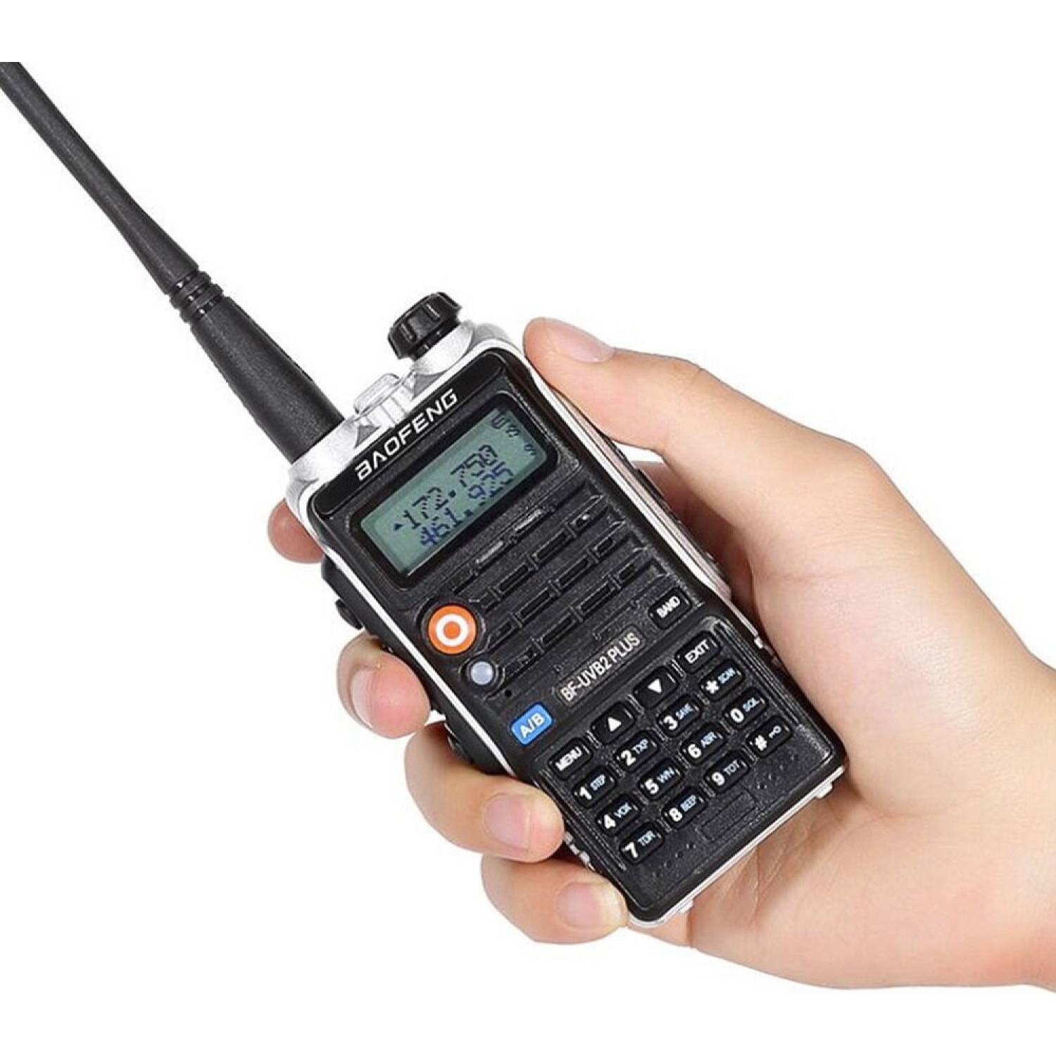 Radio Intercomunicador Baofeng  UV-B2 Plus Silver