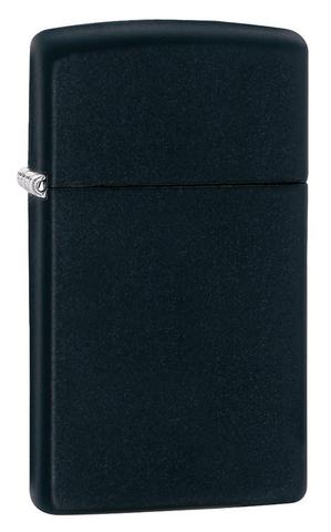 ZIPPO 1618 SLIM BLACK MATTE