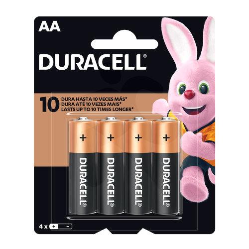 Pila AA Duracell Pack 4 Unidades