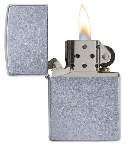 Zippo 207 Regular Street Chrome