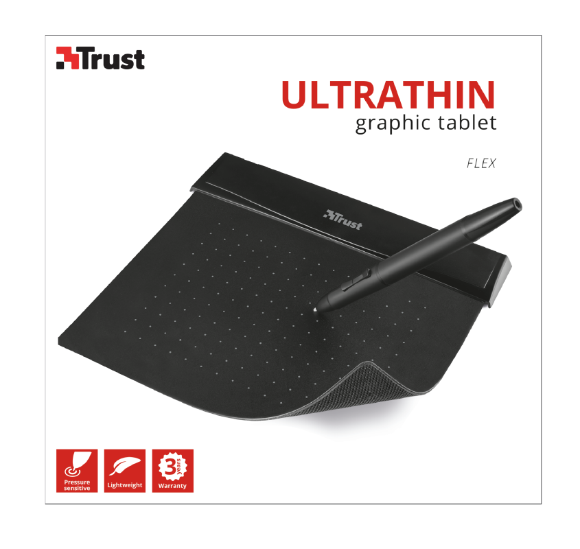 Tableta Grafica  Para Pc ULTRATHIN FLEX 21259