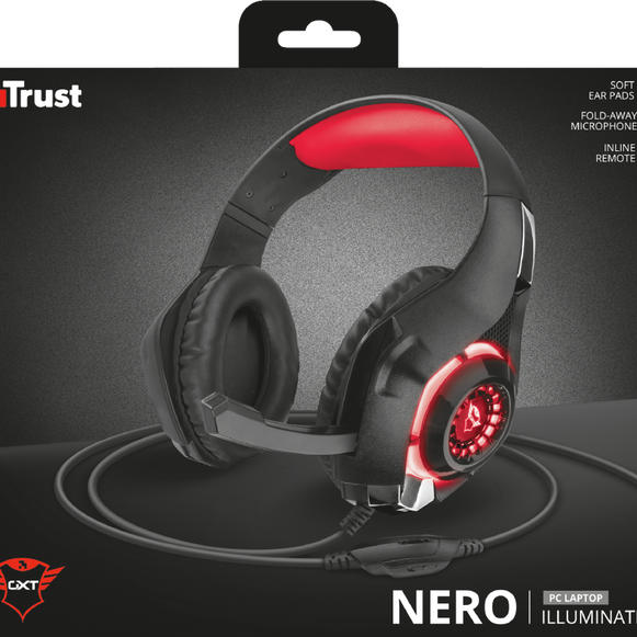 Audífonos Gamer GXT 313 Nero Trust PC (21601)