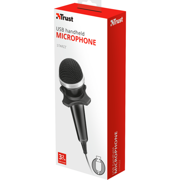 Microfono Para Pc Trust ( Starzz) 21678 conector USB