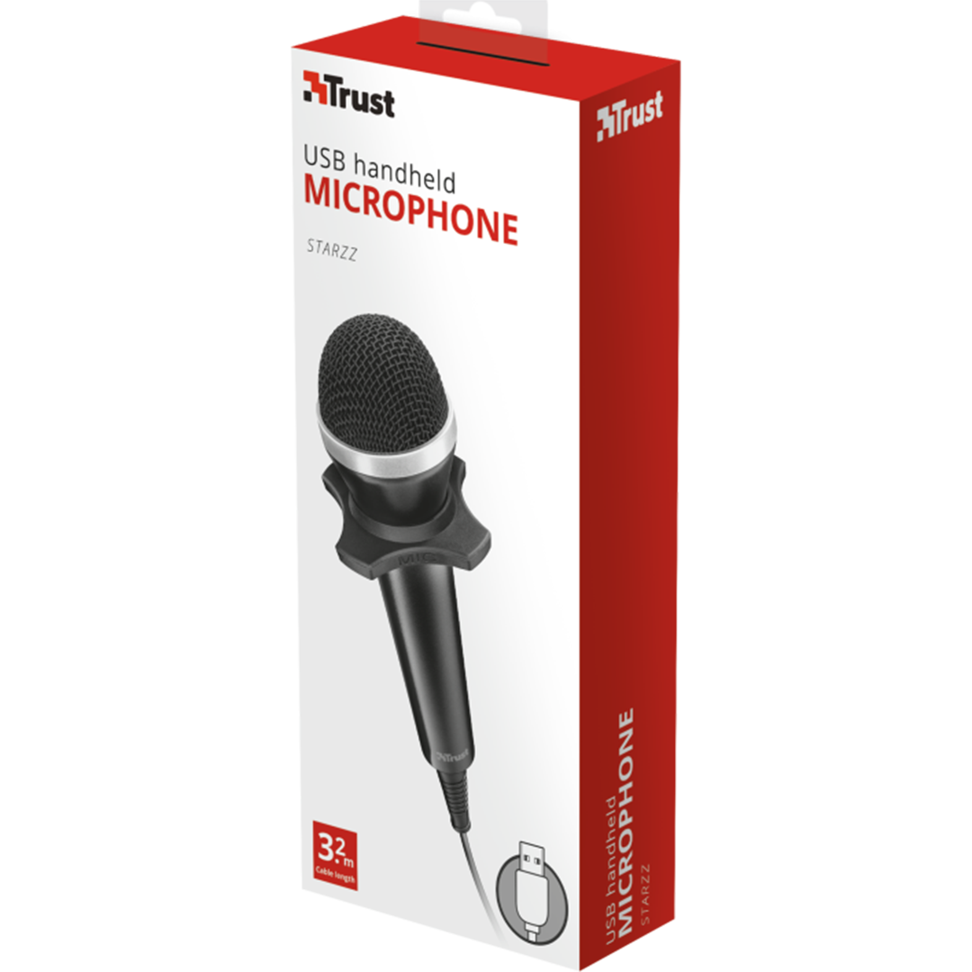 Microfono Para Pc Trust ( Starzz) 21678 conector USB