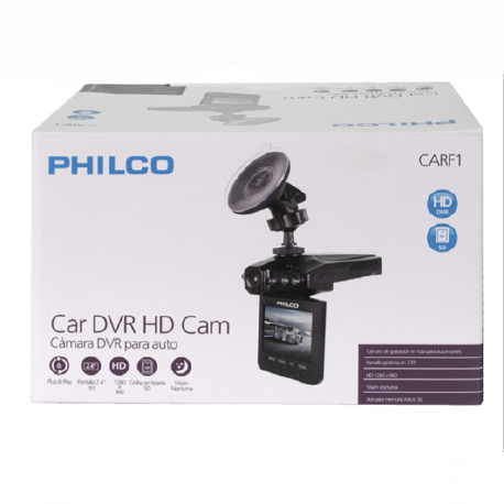 Camara Para Auto PHILCO CARF1 Dash Cam