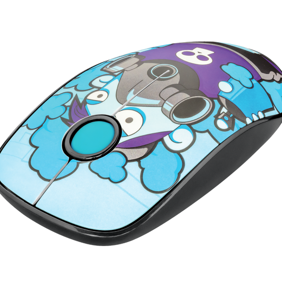 Mouse Inalámbrico Trust USB Sketch (23335) Silencioso