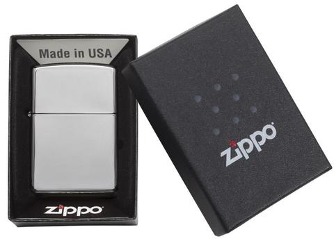 Zippo 250 Reg H. Pol Chrome