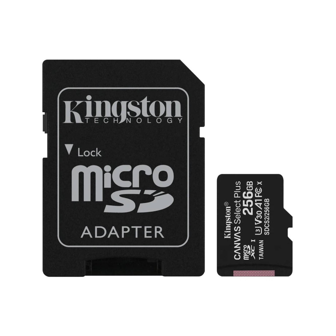 MICRO SD 256GB CANVAS SELECT KINGSTON