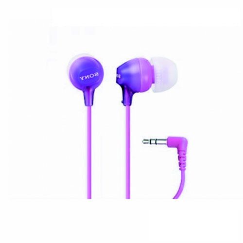 Audífonos Sony Alámbricos ( MDR-EX15LP ) VIOLETA