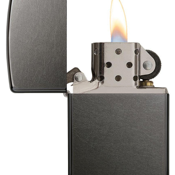 ZIPPO 28378 GRAY DUSK MATTE LTR