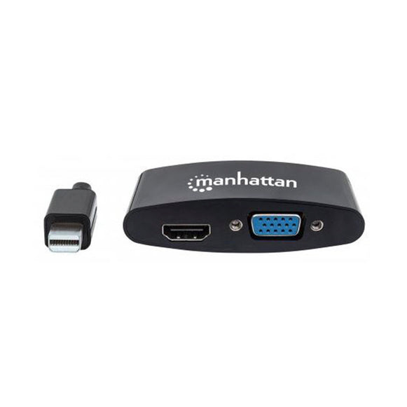 Convertidor 2 en 1 Mini Display Port 4k Manhattan