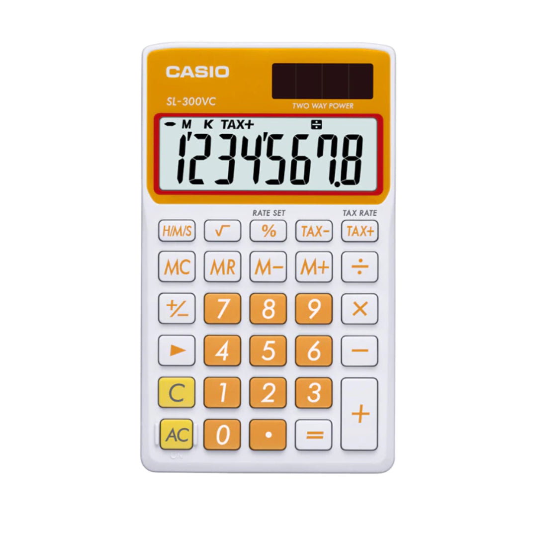 Calculadora CASIO Naranja SL-300VC-OE