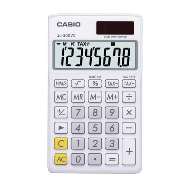 Calculadora CASIO Blanco SL-300VC-WE