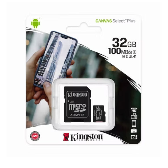 MICRO SD 32GB CANVAS SELECT KINGSTON