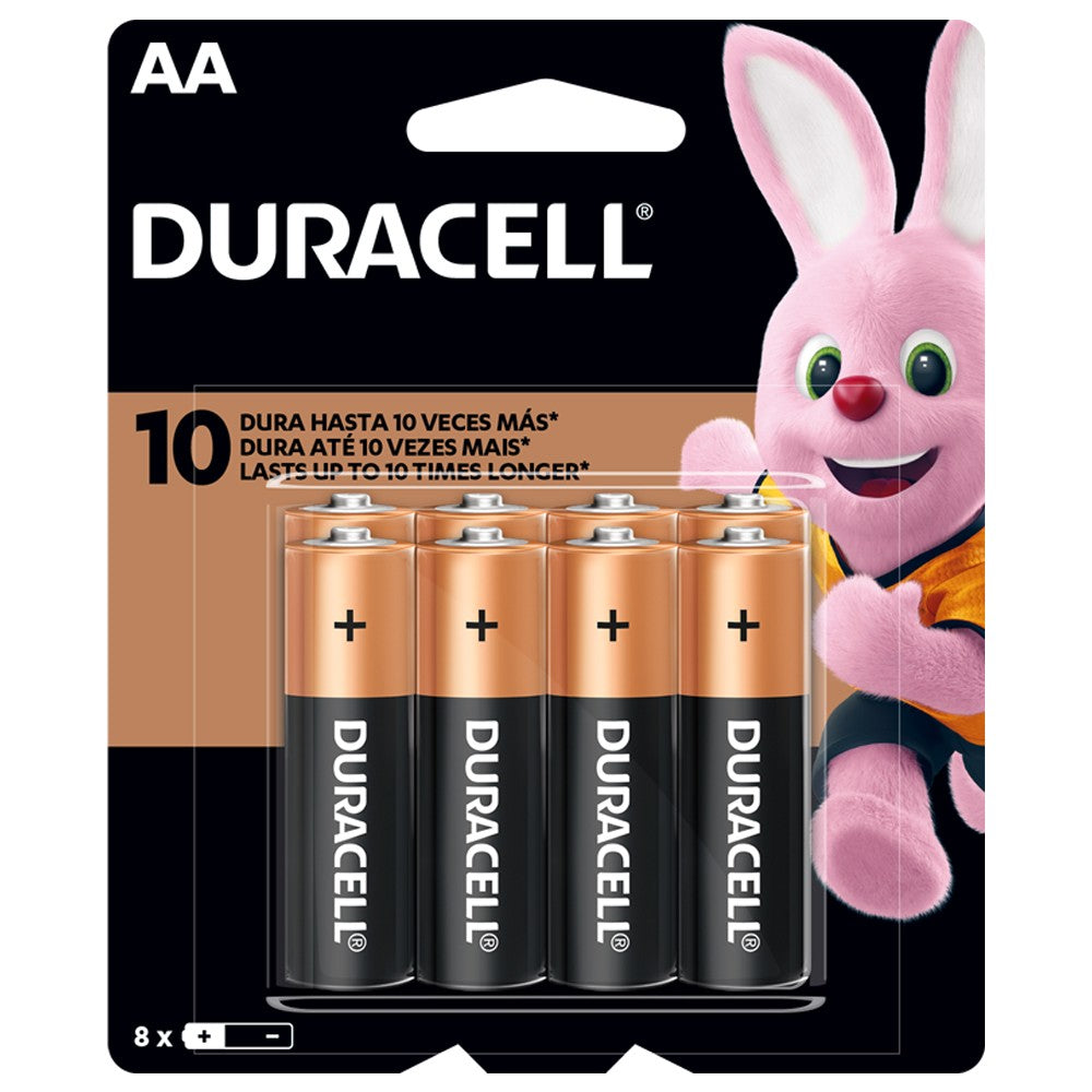 Pila AA Duracell Pack 8 Unidades