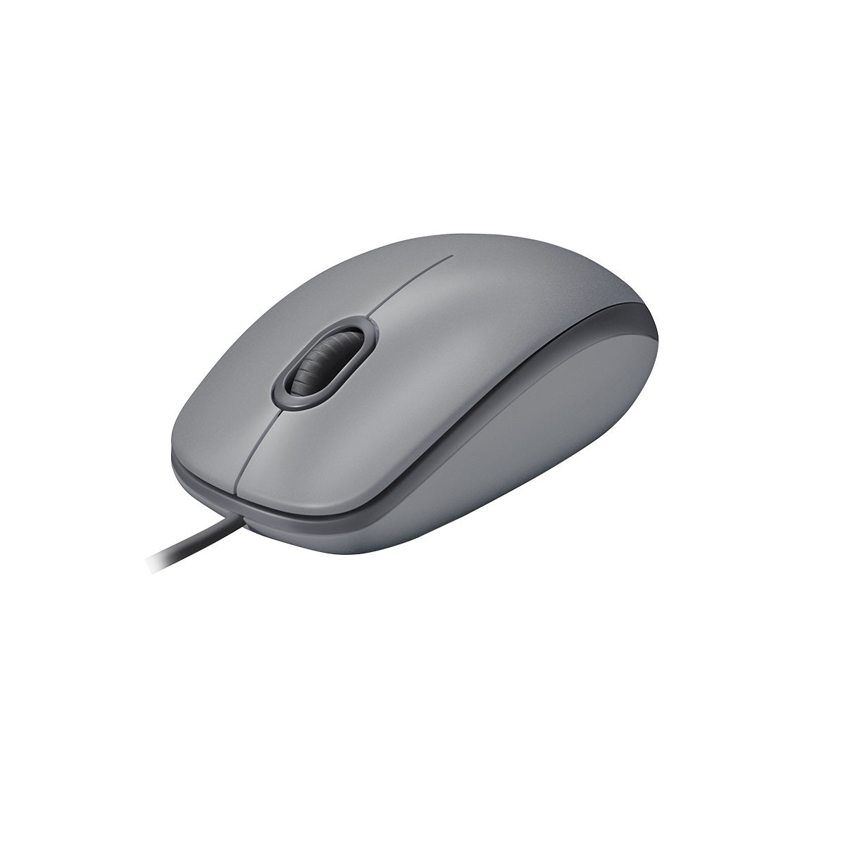 Mouse Alámbrico  Logitech M110 Silent Gris