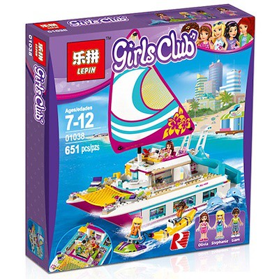 Juego De Bloques Lepin Girlsclub