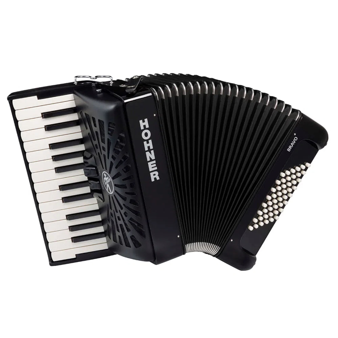 Acordeon 48 Bajos Negro Bravo II HOHNER