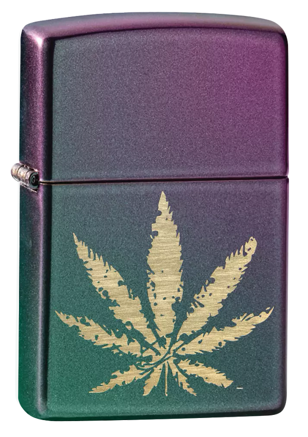 Zippo 49185 Cannabis Design