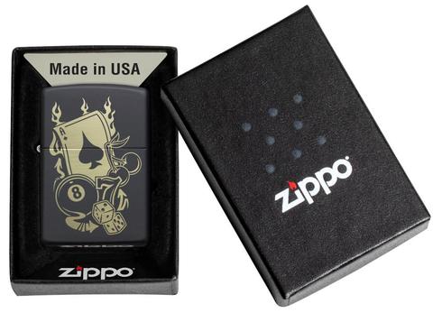 Zippo 49257 Gambling Design
