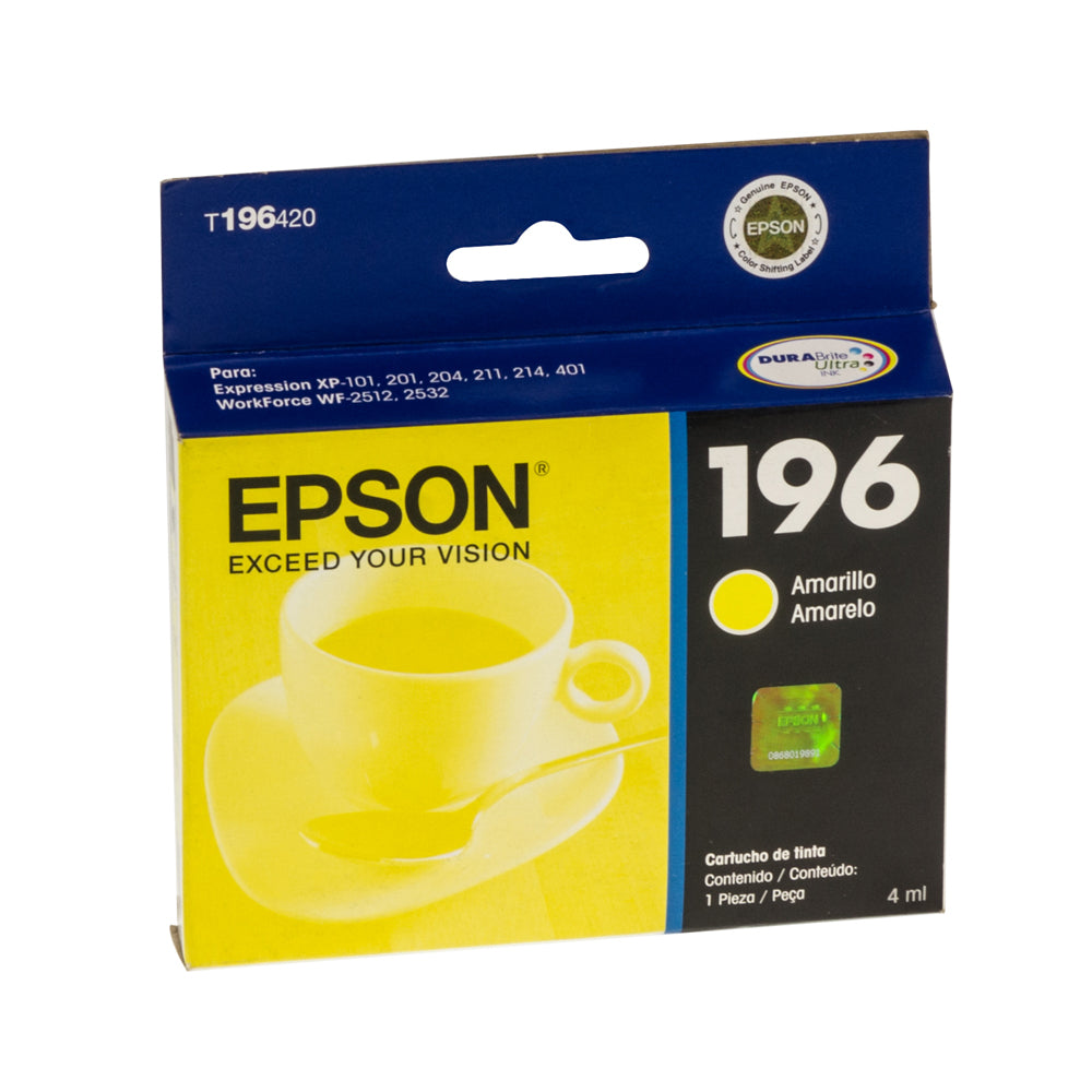Tinta Epson 196 Amarillo